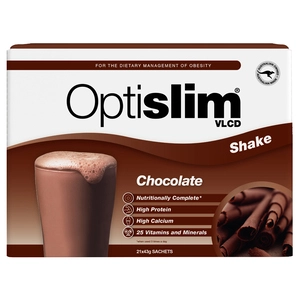 OPTISLIM VLCD Shake Chocolate 21 x 43g