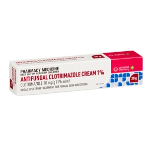 Priceline Antifungal Clotrimazole Cream 1% 20g