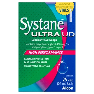 Systane Ultra UD Lubricant Eye Drops 0.5ml 25 Pack