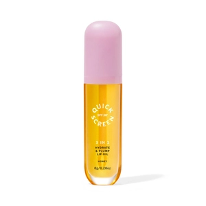 The Quick Flick Quick Screen SPF50 3 in 1 Hydrate & Plump Lip Oil Manuka Honey 8g