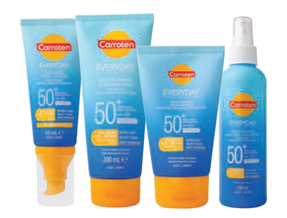 Carroten Everyday Sunscreen Range