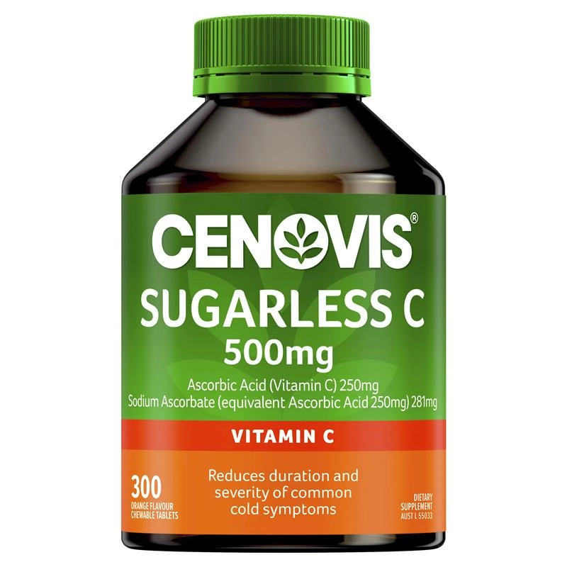 Cenovis Sugarless C 500mg 300 Tablets