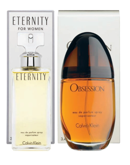 CK Eternity or Obsession 100ml EDP