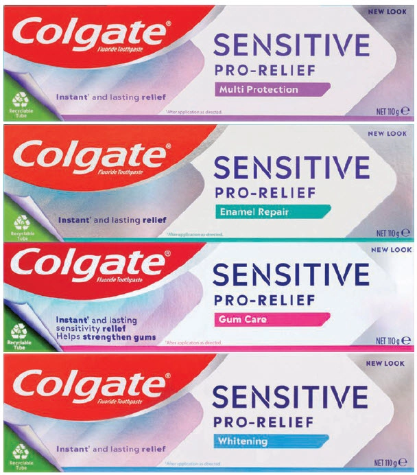 Colgate Toothpaste Sensitive Pro-Relief 110g Assorted Variants