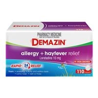 Demazin Allergy + Hayfever Relief 110 Tablets Exclusive Size