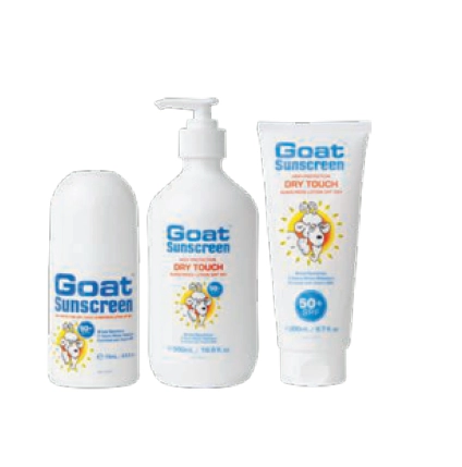 Goat Sunscreen Range