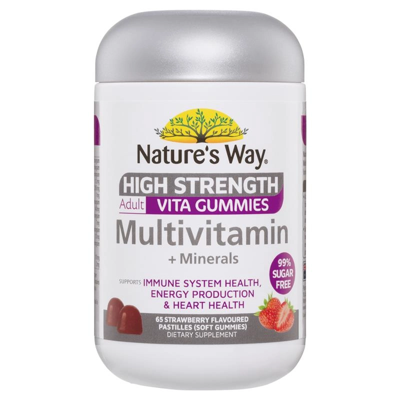 Nature’s Way Adult Vita Gummies Multivitamin + Minerals 65 Pastilles