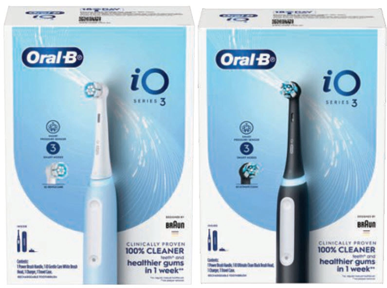 Oral-B Power Toothbrush iO Series 3 Blue or Black