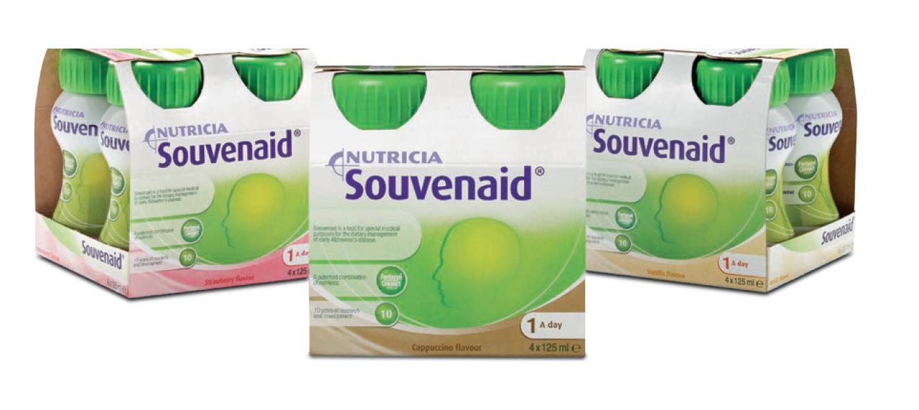 Souvenaid 125ml 4 Pack Range