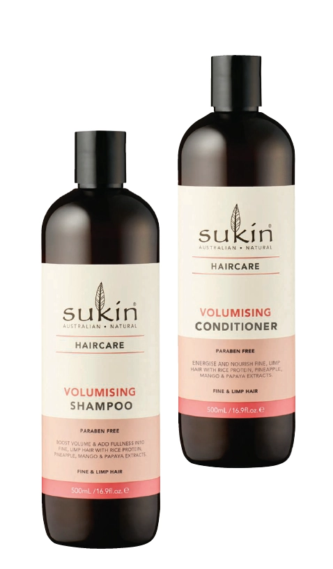 Sukin Volumising Shampoo or Conditioner 500ml