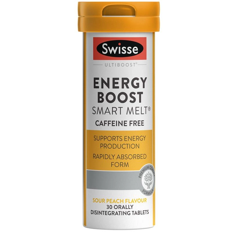 Swisse Ultiboost Energy Smart Melt 30 Tablets