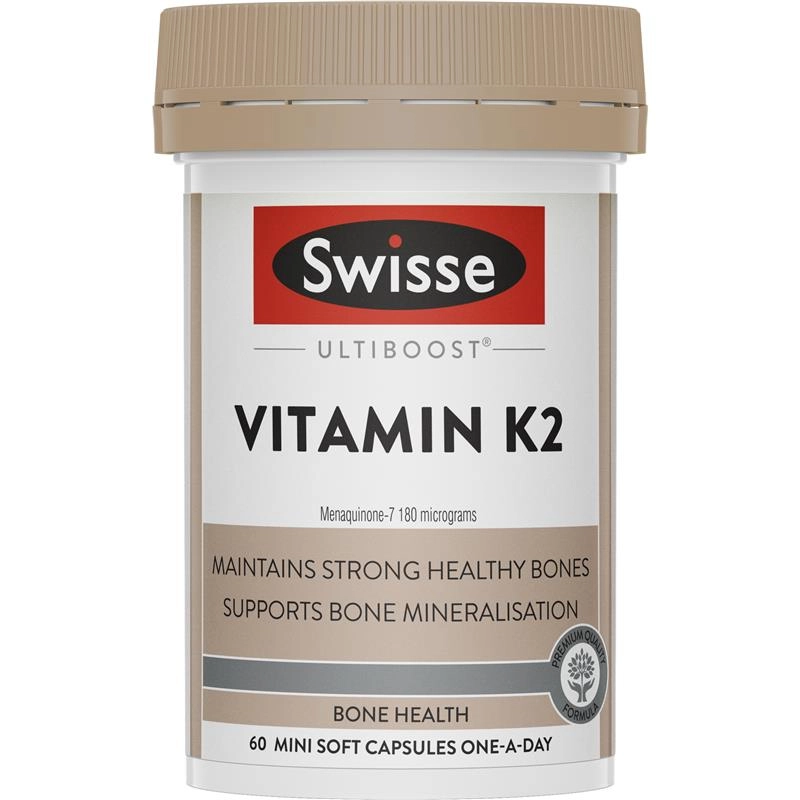 Swisse Ultiboost Vitamin K2 60 Capsules