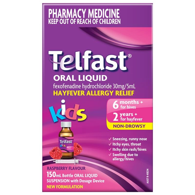 Telfast Kids 150ml Oral Liquid