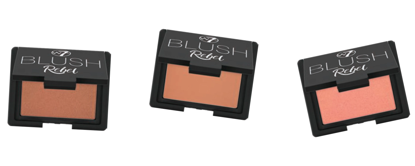 W7 Blush Rebel Blusher Range