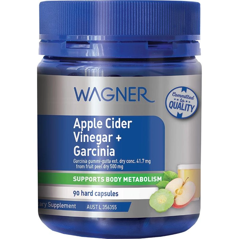 Wagner Apple Cider Vinegar + Garcinia 90 Capsules