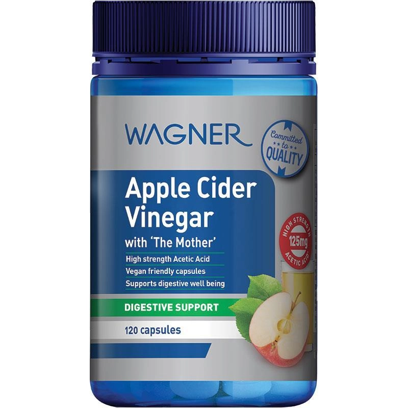 Wagner Apple Cider Vinegar with The Mother 120 Capsule