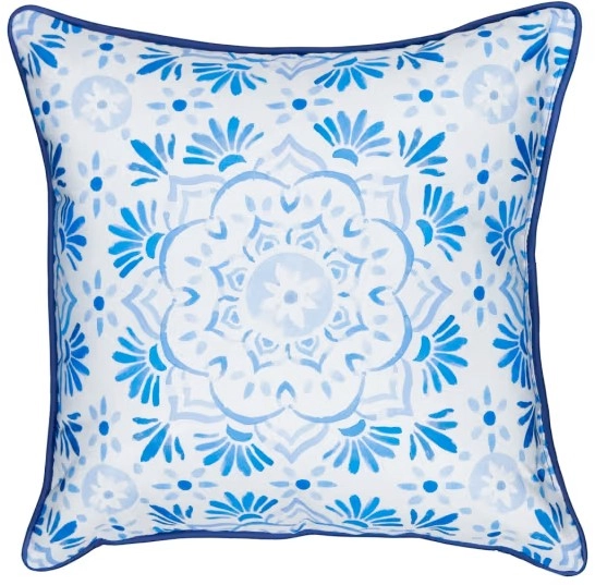 38cm Outdoor Mandala Cushion