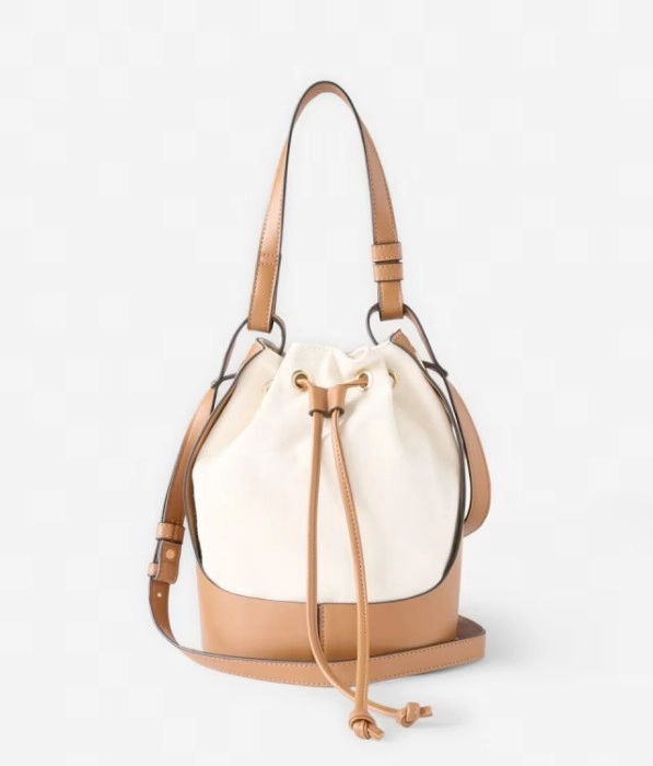 Canvas Bucket Bag