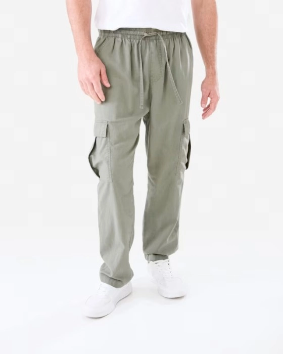 Linen Cargo Pants