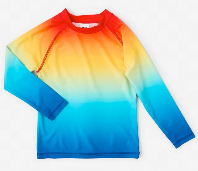 Ombre Long Sleeve Rash Vest