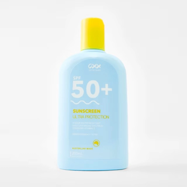 OXX Skincare SPF 50+ Ultra Protection Sunscreen Lotion 200ml - Vitamin E