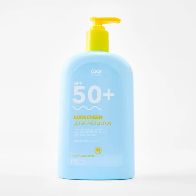 OXX Skincare SPF 50+ Ultra Protection Sunscreen Lotion 500ml - Vitamin E