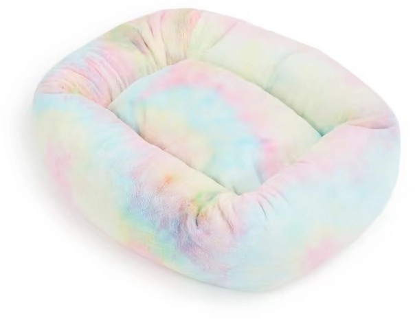 Pet Bed Tie Dye Rectangle Lounge - Large