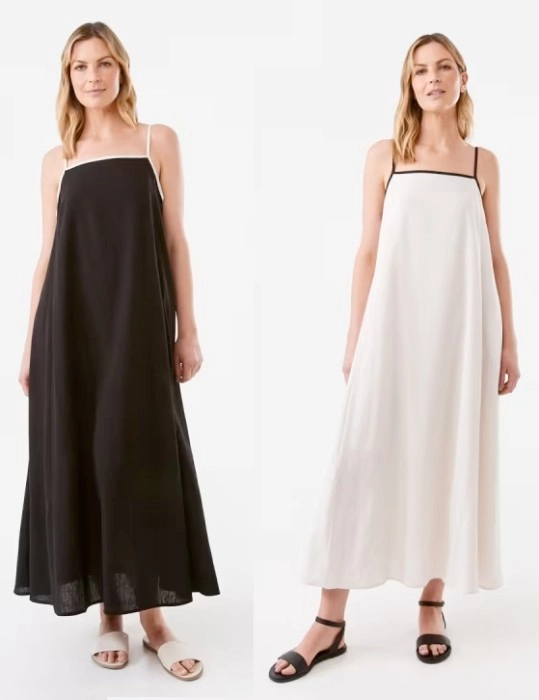 Sleeveless A-Line Maxi Dress