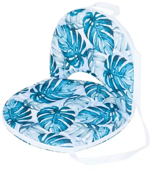 Tropical Leaf Cushion Recliner