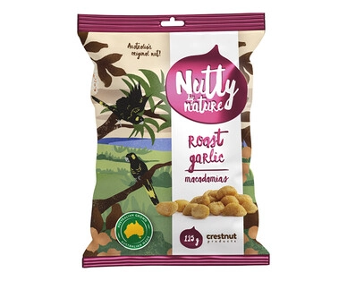 Nutty By Nature Macadamias 125g