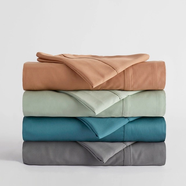 400 Thread Count Bamboo Cotton Flat Sheet by Habitat