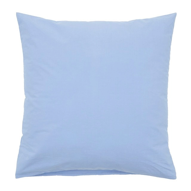 Australian Cotton Blue European Pillowcase by Habitat