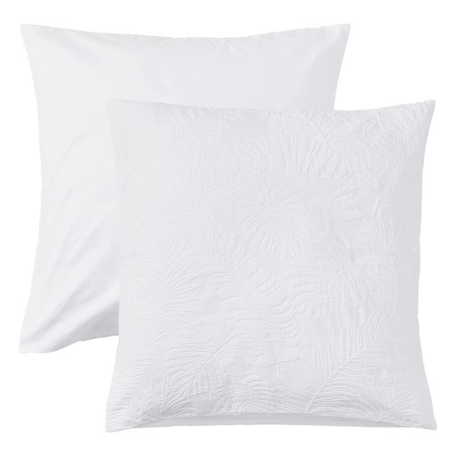 Cayman Palm European Pillowcase by Habitat