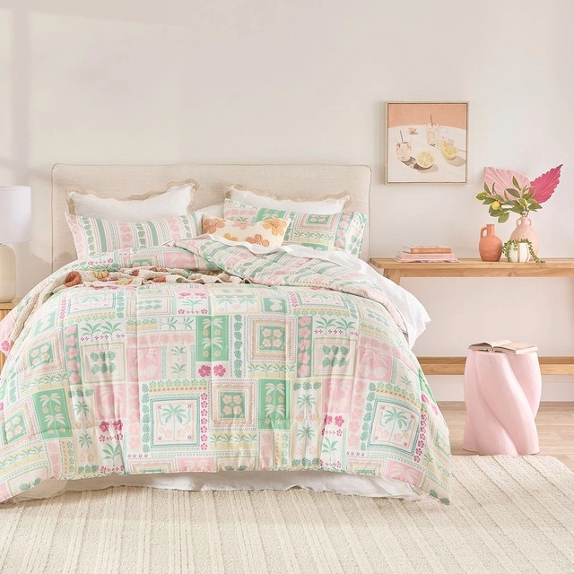 Palmira Reversible Comforter Set by Essentials