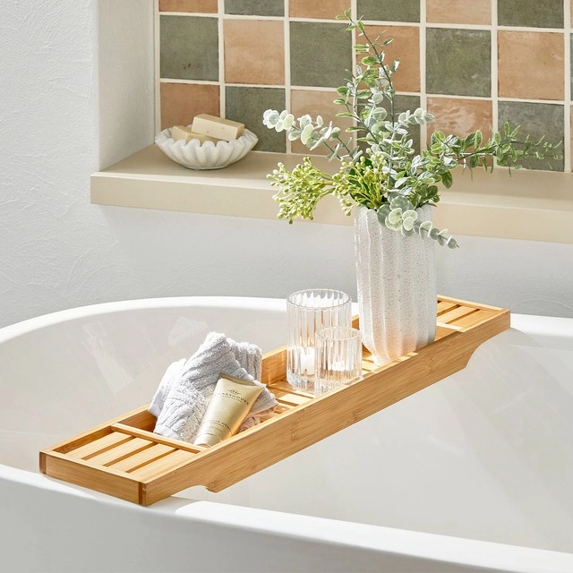 Sanctuary Natural Bath Caddy by M.U.S.E.