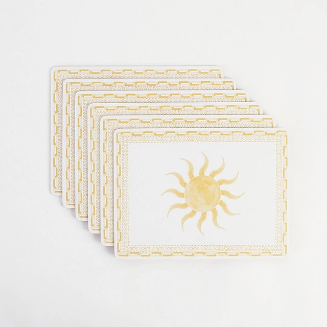 Sun Seeker Cork Placemat 6 Pack by M.U.S.E.