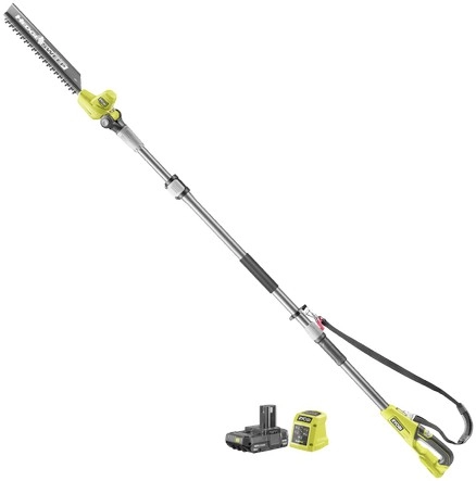 NEW Ryobi 18V One+ EZ Reach 40cm Pole Hedge Trimmer 2.0Ah Kit