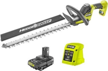 Ryobi 18V One+ 50cm Hedge Trimmer 2.0Ah Kit