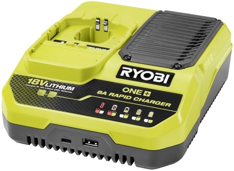 Ryobi 18V One+ 8A Rapid Charger