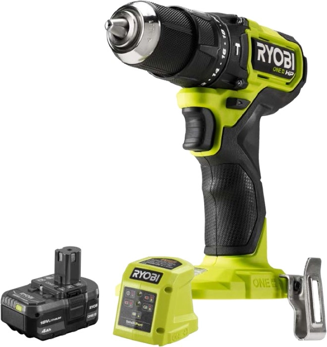 Ryobi 18V One+ HP™ Brushless Compact Hammer Drill 4.0Ah Kit