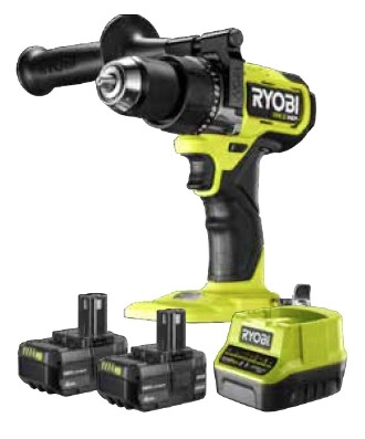 Ryobi 18V One+ HP™ Brushless Hammer Drill 2 x 4.0Ah Kit