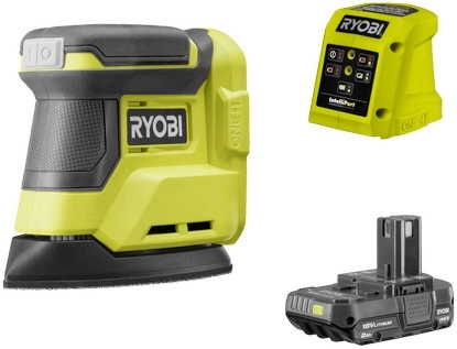 Ryobi 18V One+ Palm Sander 2.0Ah Kit