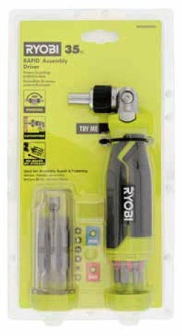 Ryobi 35‑Piece Quick Change Ratcheting Driver