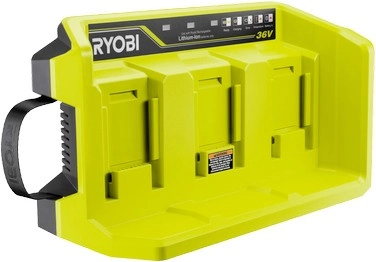 Ryobi 36V 4A 3‑Port Rapid Charger