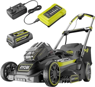 Ryobi 36V Brushless 46cm Lawn Mower 4.0Ah Kit