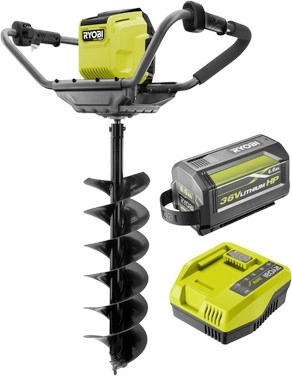 Ryobi 36V HP™ Brushless 200mm Post Hole Digger 6.0Ah Kit