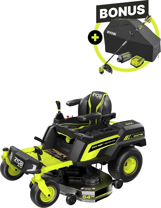 Ryobi 80V HP™ 54” ZT Ride-On Mower