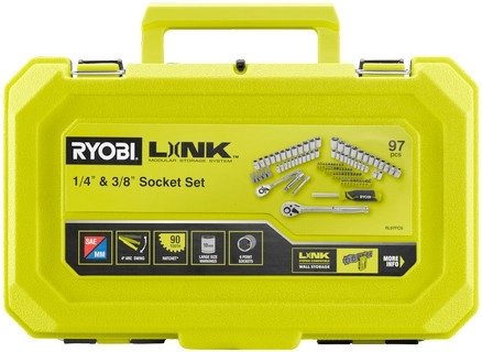 Ryobi LINK™ 97‑Piece Socket Set