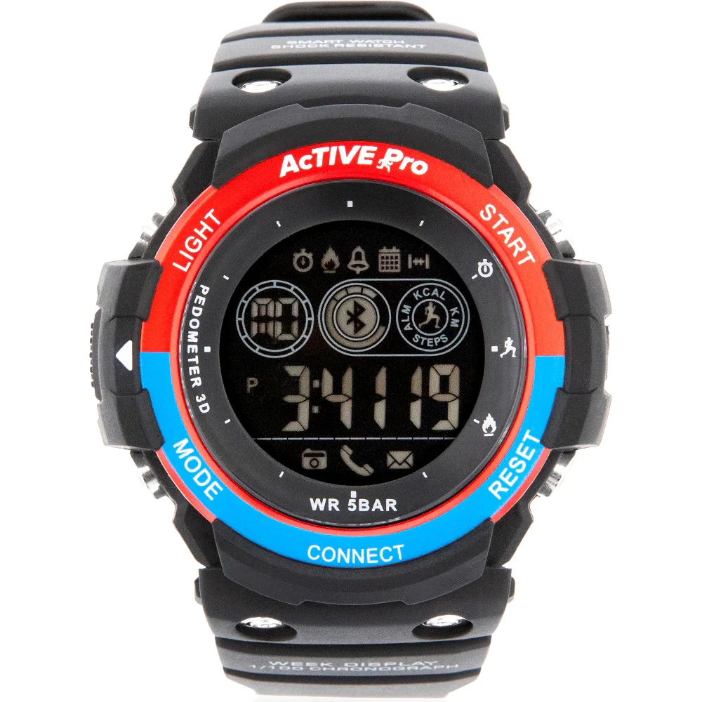 Active Pro 1702 Bluetooth Black Sports Watch – Shiels Jewellers