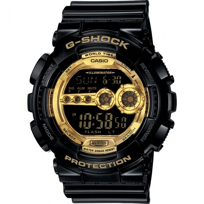 G-Shock GD100GB-1 Digital – Shiels Jewellers